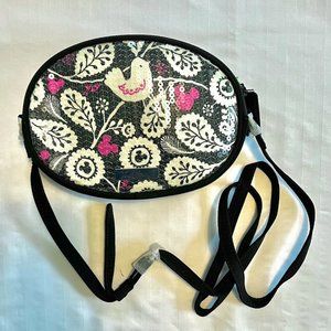 Vera Bradley Shimmer Disney Mickey Meets Birdie Crossbody Bag
